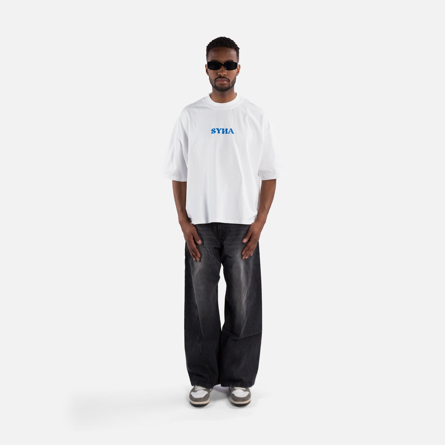 Guardian Tee - White (Oversized Boxy & Cropped Fit)