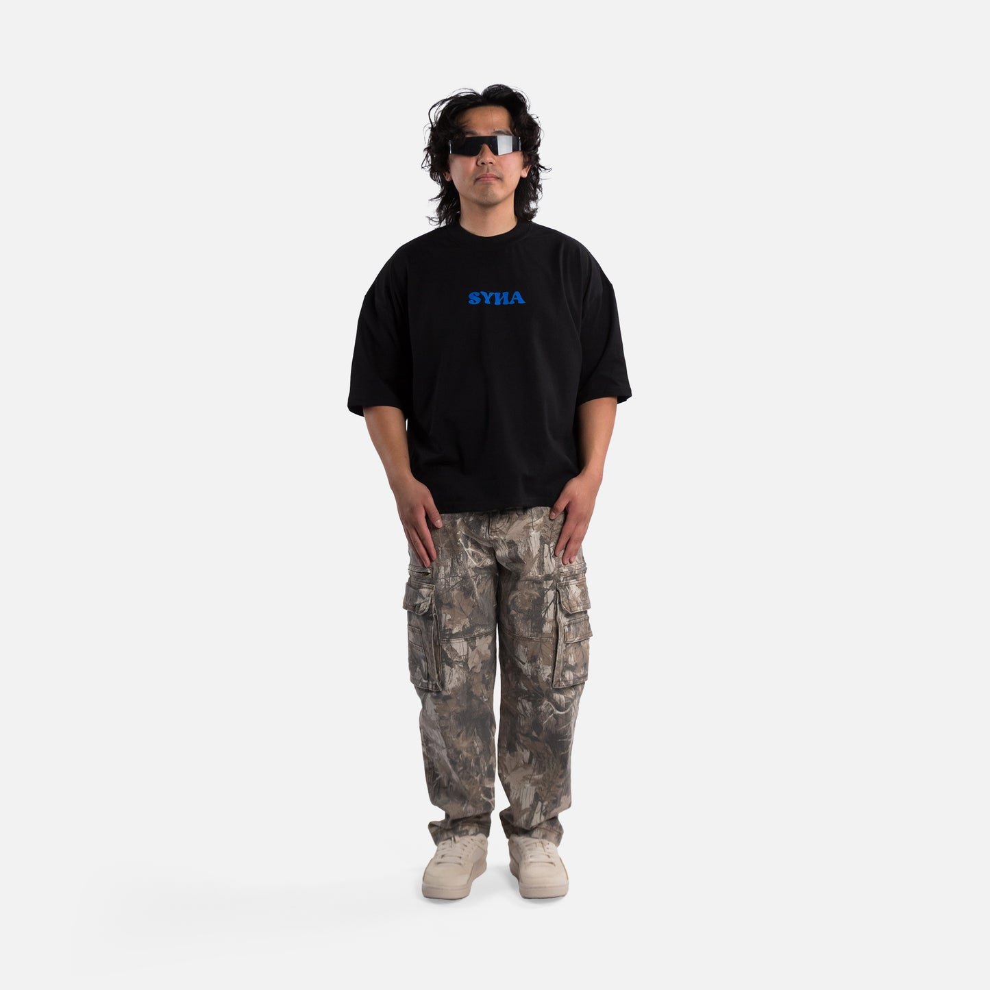 Guardian Tee - Black (Oversized Boxy & Cropped Fit)