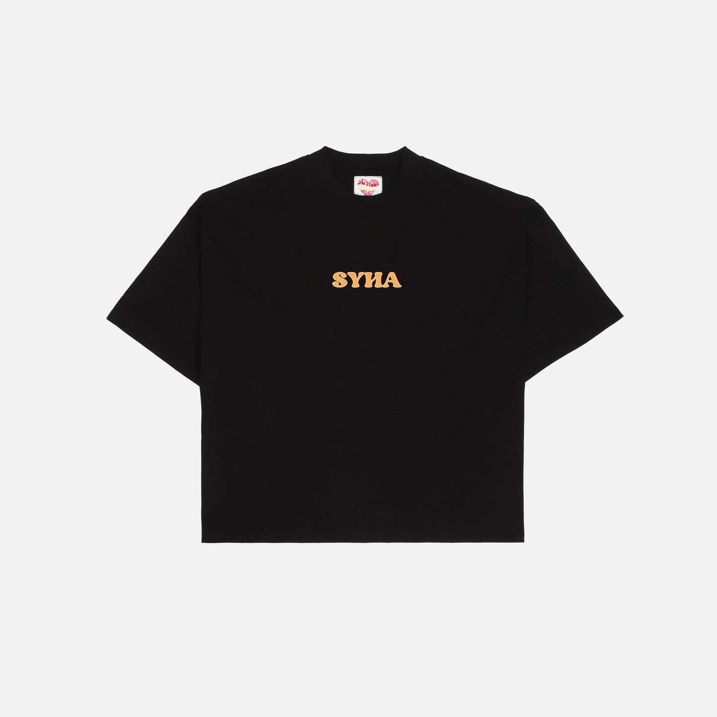 Passion Tee - Black (Oversized Boxy & Cropped Fit)