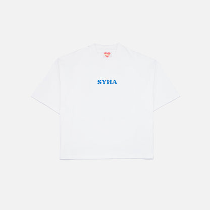 Guardian Tee - White (Oversized Boxy & Cropped Fit)
