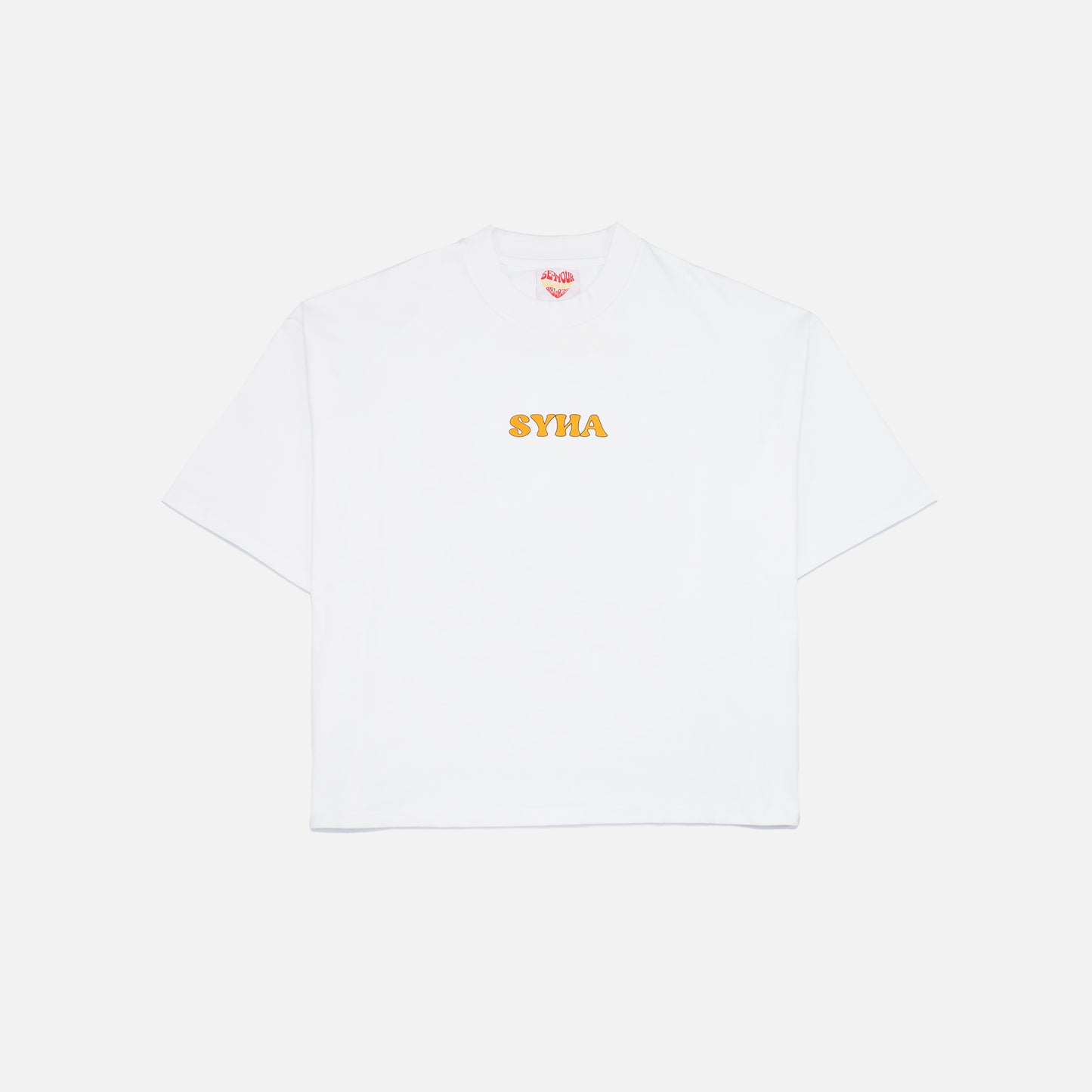 Passion Tee - White (Oversized Boxy & Cropped Fit)